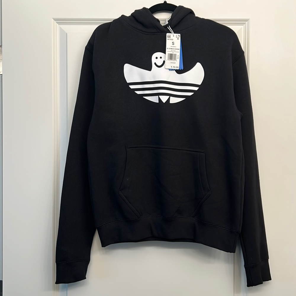 Adidas size small Mark Gonzales Shmoo graphic Hoodie HK7050